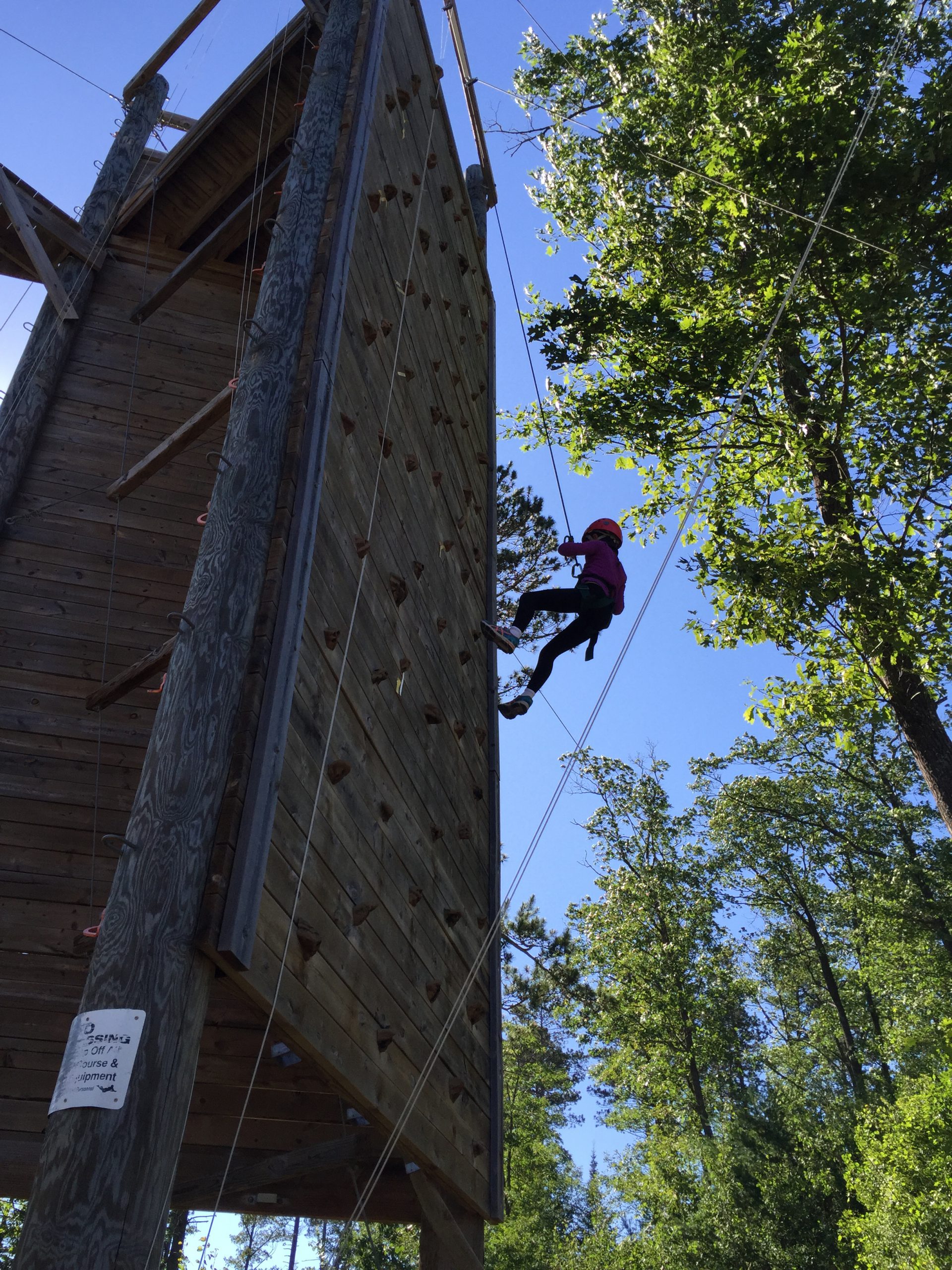 Camp Rio Ropes Course Ropes course fun, challenges and teamwork - Camp Ramah Wisconsin